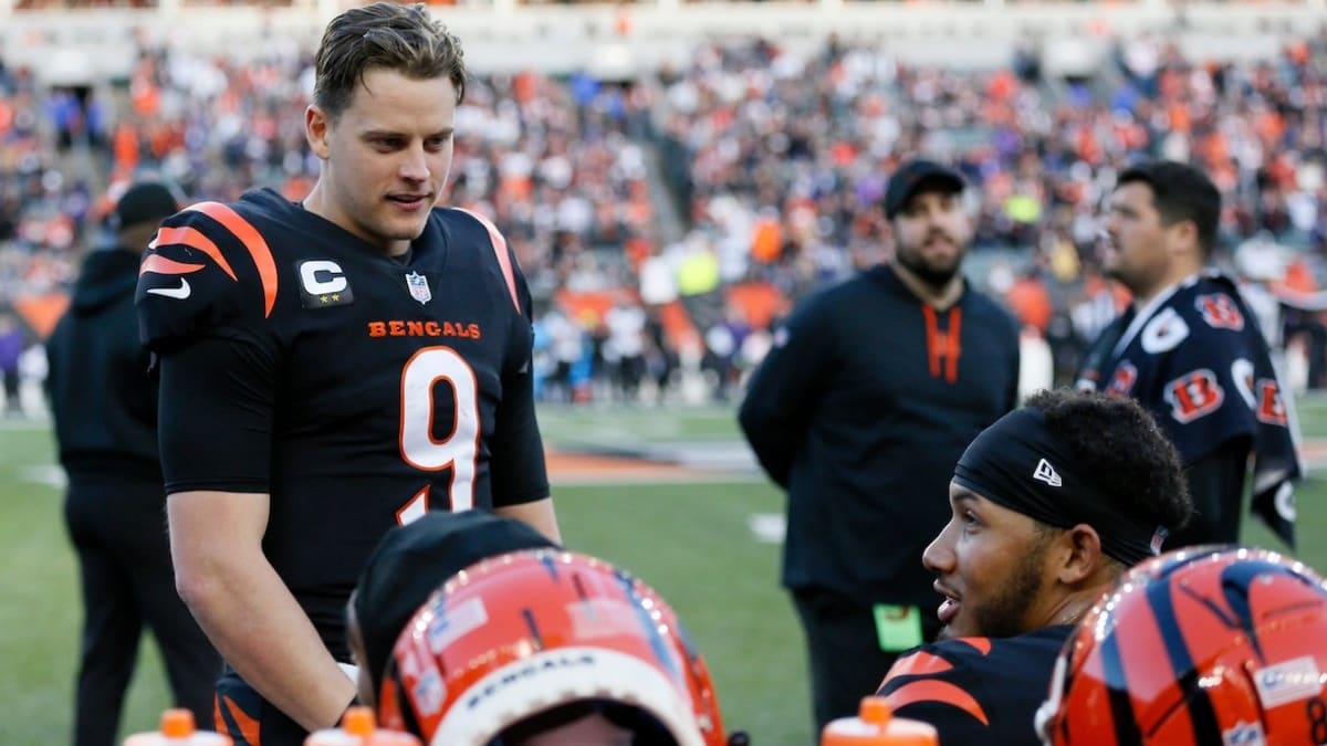 Joe Burrow Wears All Black Suit For Cincinnati Bengals' Primetime Matchup  With Baltimore Ravens - Sports Illustrated Cincinnati Bengals News,  Analysis and More