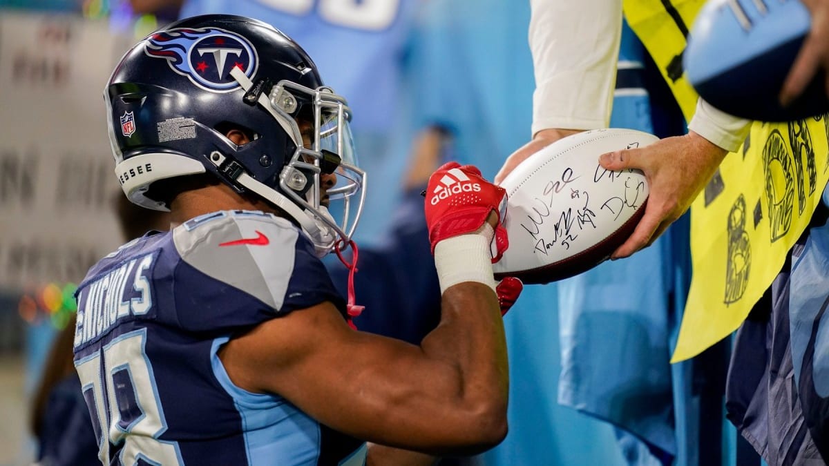 Jeremy McNichols Finally Back Titans' on Active Roster for Real - Sports  Illustrated Tennessee Titans News, Analysis and More