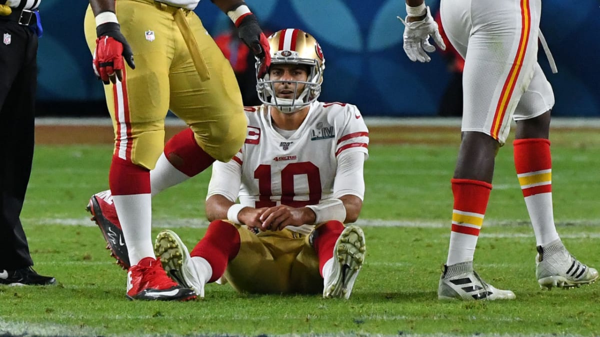 49ers QB Jimmy Garoppolo Shares Latest on Injury, Potential Super Bowl  Availability - Sports Illustrated