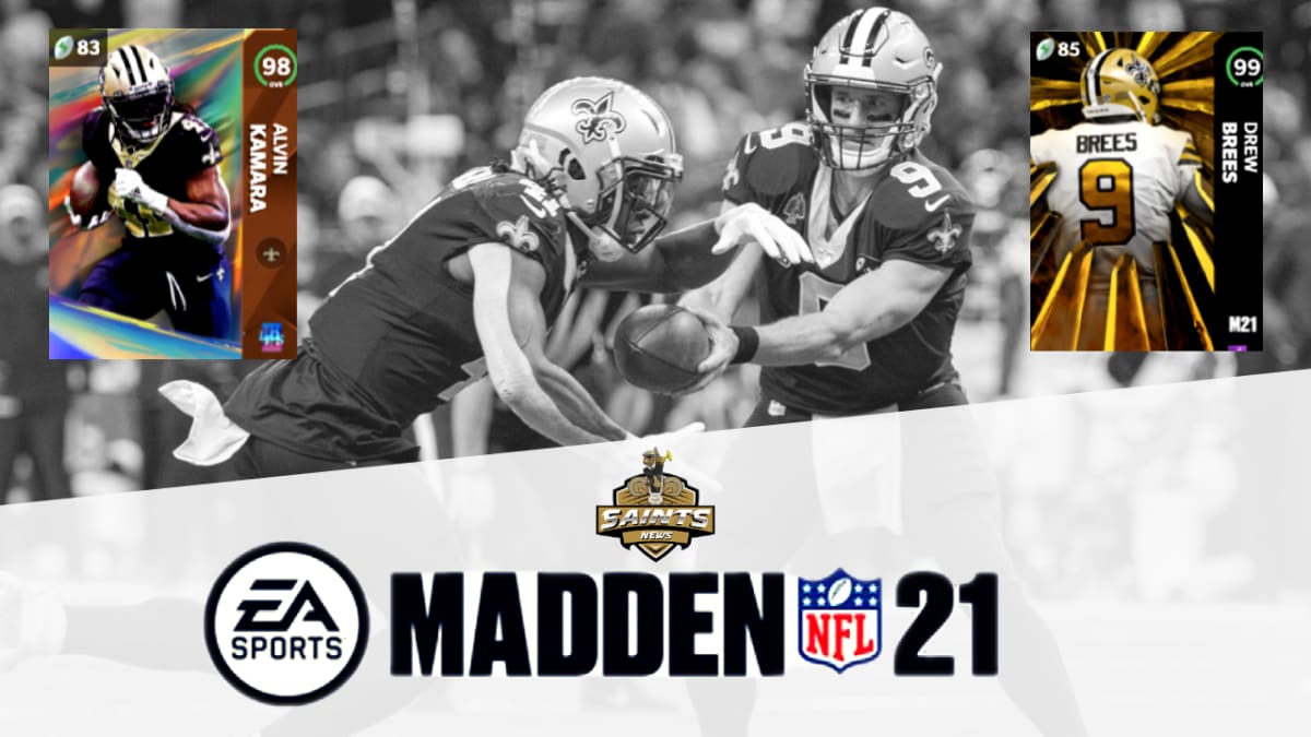 Madden 21: Drew Brees and Alvin Kamara Receive New MUT 21 Cards - Sports  Illustrated New Orleans Saints News, Analysis and More