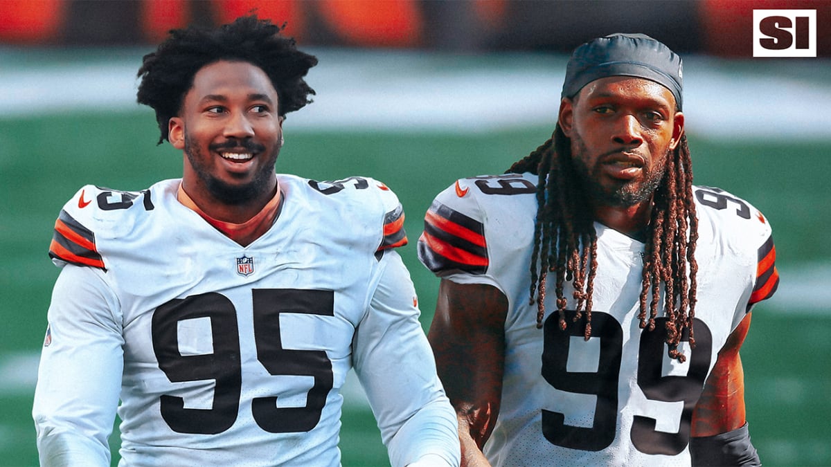 Clowney re-signs with Browns, bookends again with Garrett