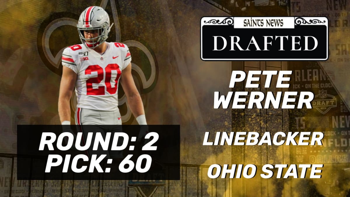 2021 NFL Draft: Ohio State LB Pete Werner Drafted No. 60 By New