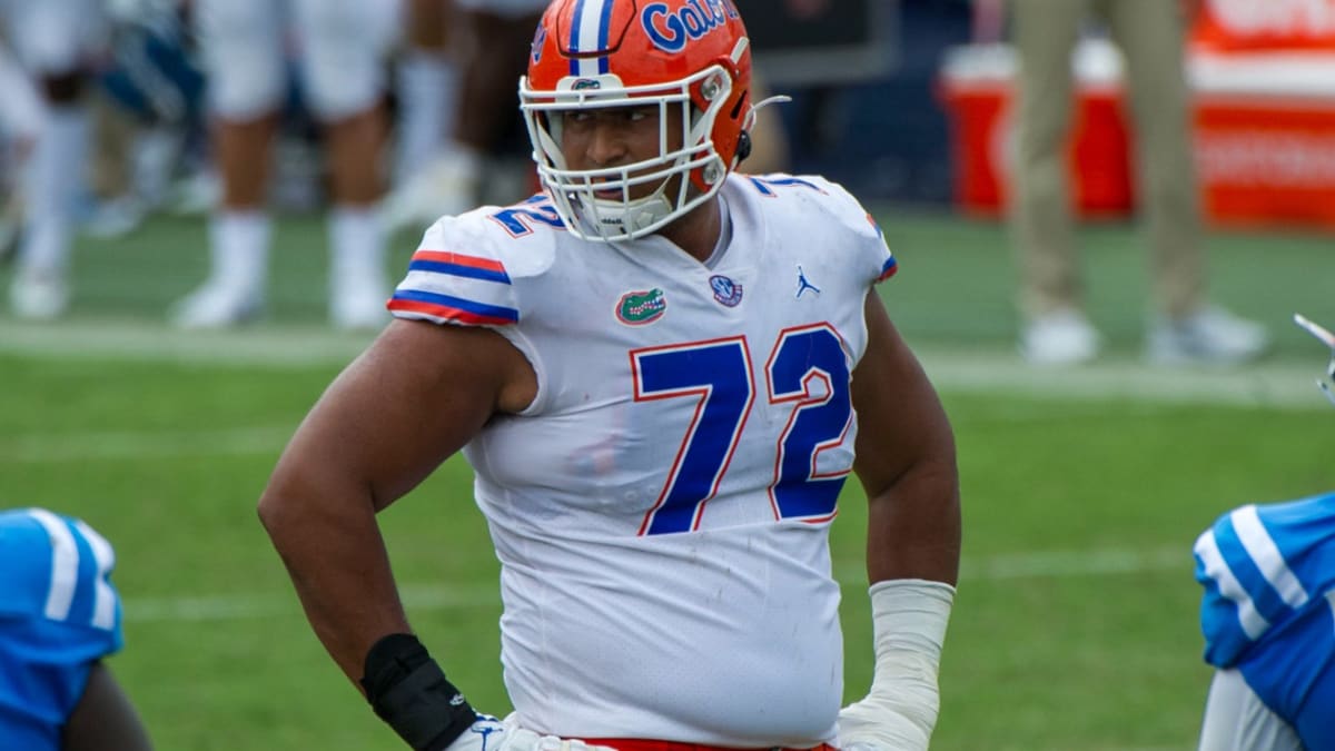 With the 208th pick in the 2021 NFL Draft, the Seattle #Seahawks select Stone  Forsythe, OT, Florida