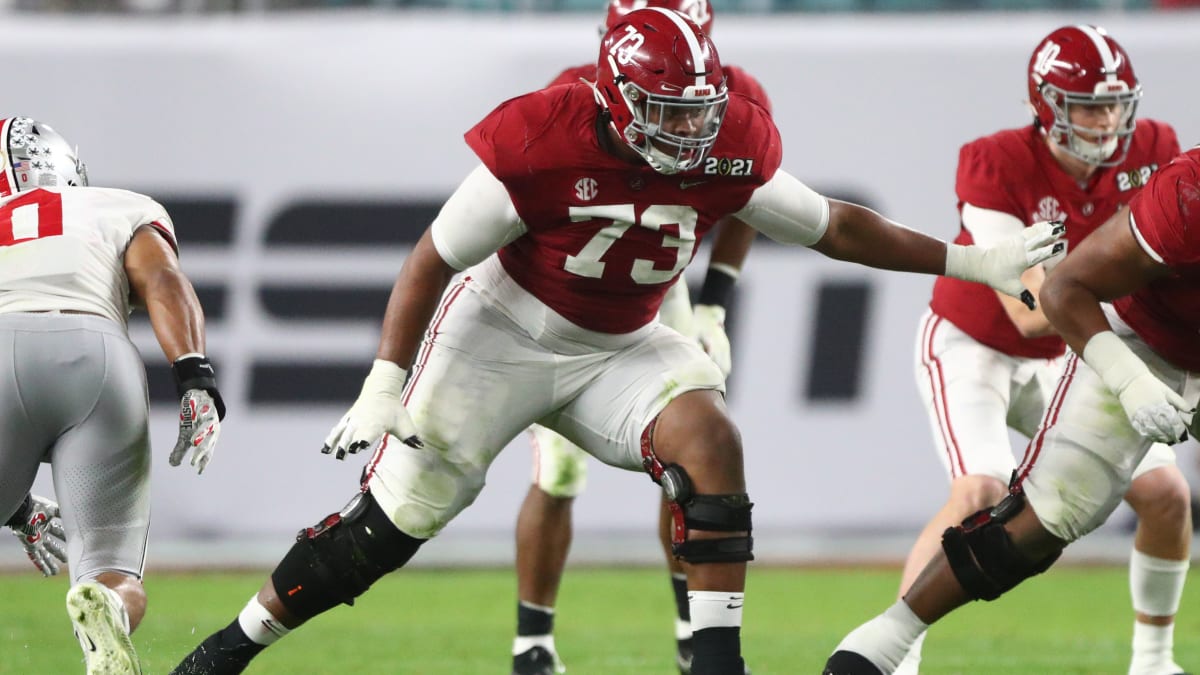 2022 NFL Draft: Medical reports could impact Alabama's Evan Neal - Sports  Illustrated