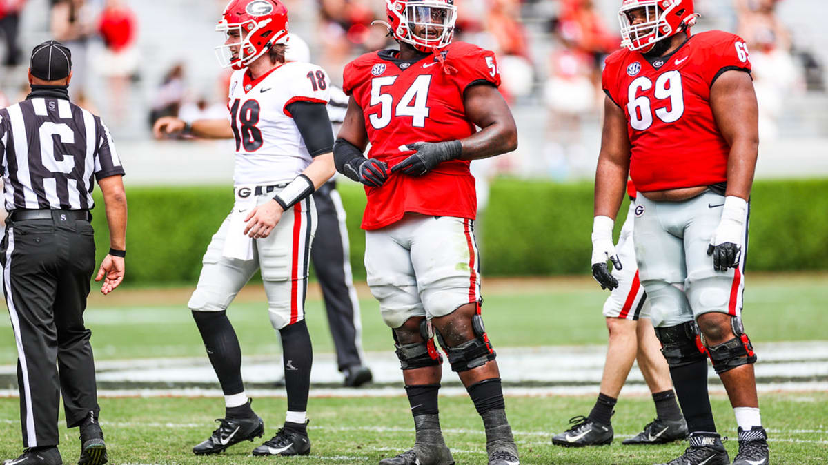 Georgia Football Offensive Line 2021 Starters - Sports Illustrated Georgia  Bulldogs News, Analysis and More