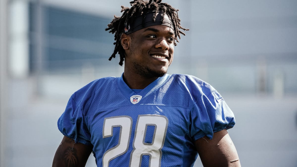 Lions' Jermar Jefferson Explains Feelings After First TD