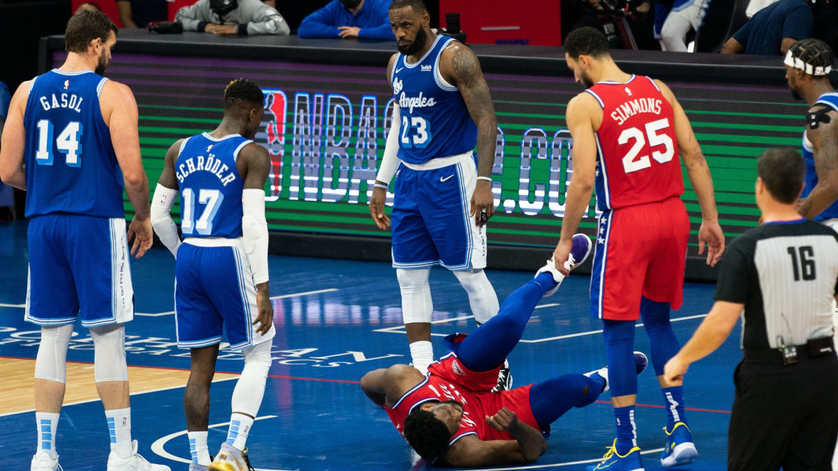 Lakers Rule Out LeBron James vs. Sixers on Wednesday - Sports Illustrated  Philadelphia 76ers News, Analysis and More