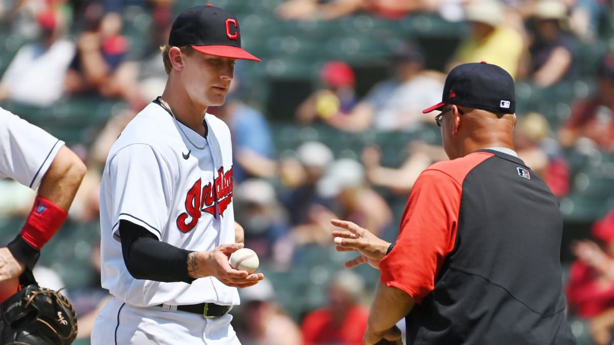 Guardians believe pitcher Zach Plesac suffered broken finger after