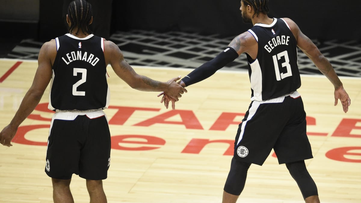 NBA Retweet on X: Paul George and Kawhi Leonard face the team that drafted  them today. It's PG's 1st game in Indy since April '21 and Kawhi's 1st game  played there since