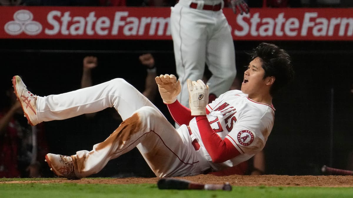 Los Angeles Angels on X: Head to the Big A this month for the Ohtani MVP  Shirt and Trout Throwback Tank Top! Don't miss your chance to get one of  these great