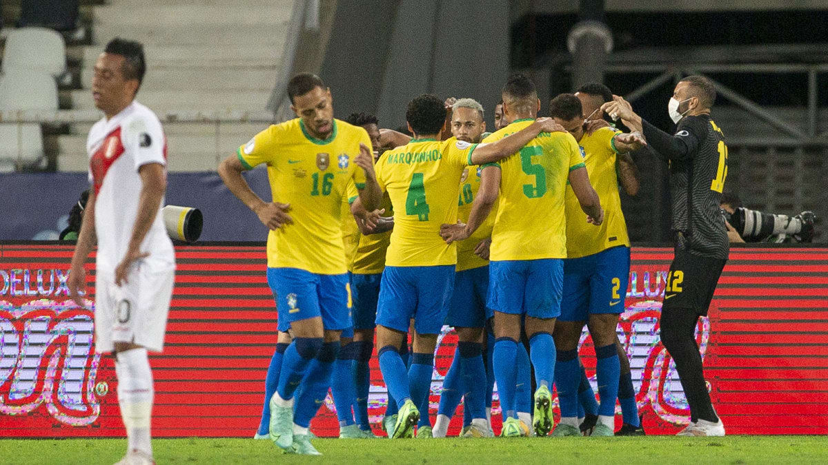 Brazil vs Peru  Copa America 2021: Brazil beat Peru 1-0 to advance to Copa  America final - Copa América