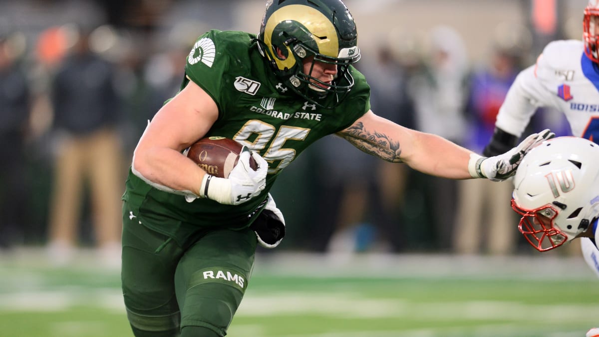 CSU Rams' Trey McBride posts 4.56 40-time to cement status as NFL draft's  top tight end