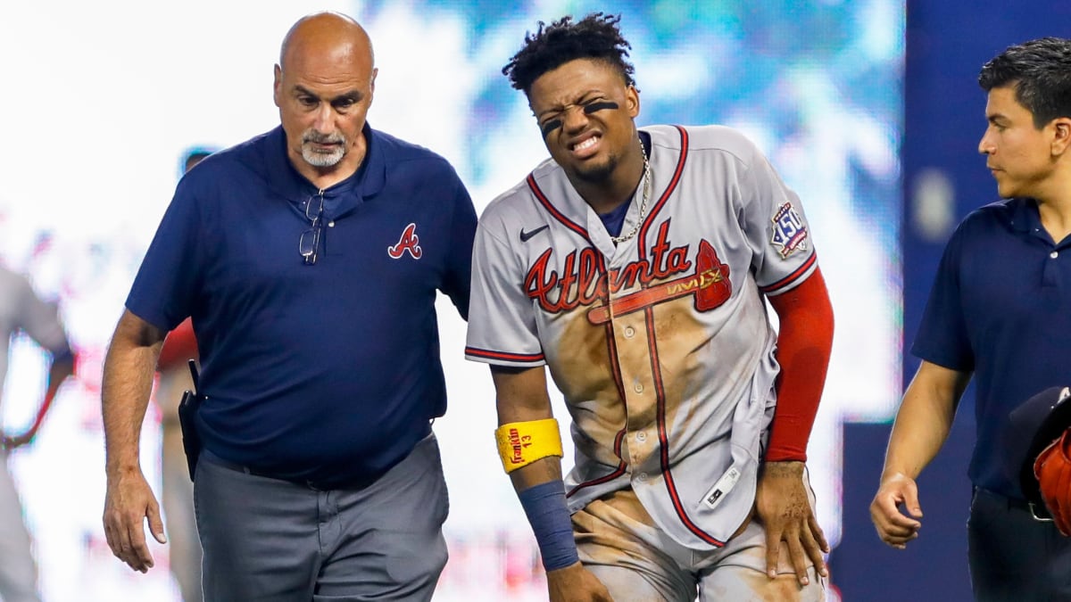 Braves' Ronald Acuña Jr. Says Knee Injury Feels 'Terrible;' Plans to Play  Through It, News, Scores, Highlights, Stats, and Rumors