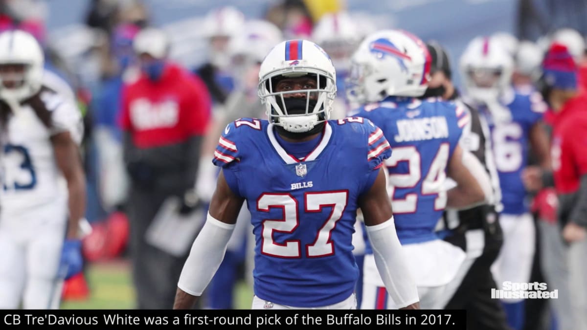 Why did Bills' Tre'Davious White return for only 2 series on Thanksgiving  vs. Lions? 