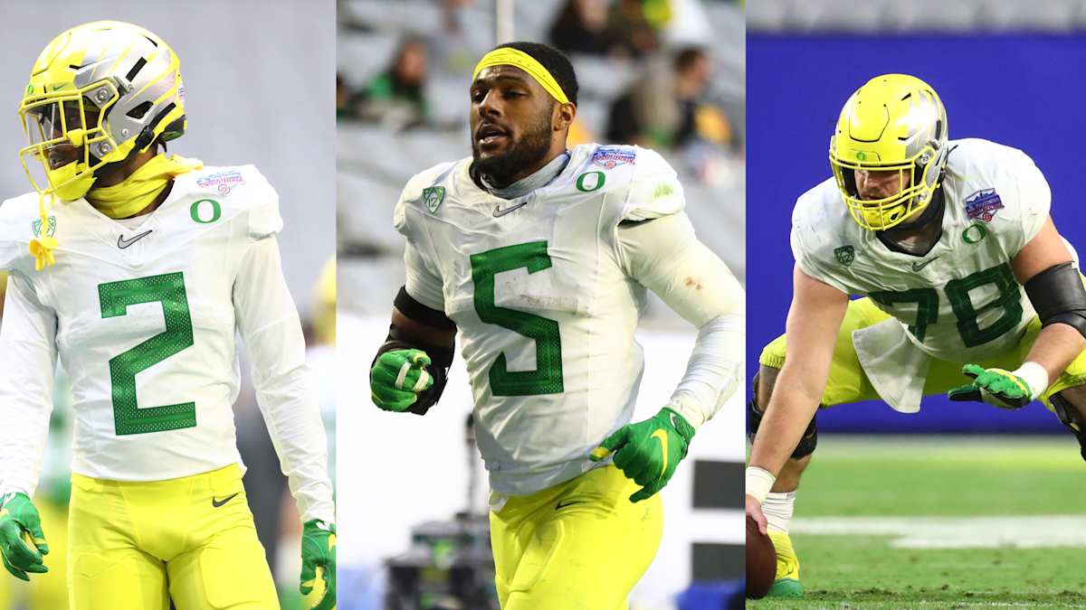 Oregon Ducks Kayvon Thibodeaux, Mykael Wright on all-Pac-12 first team