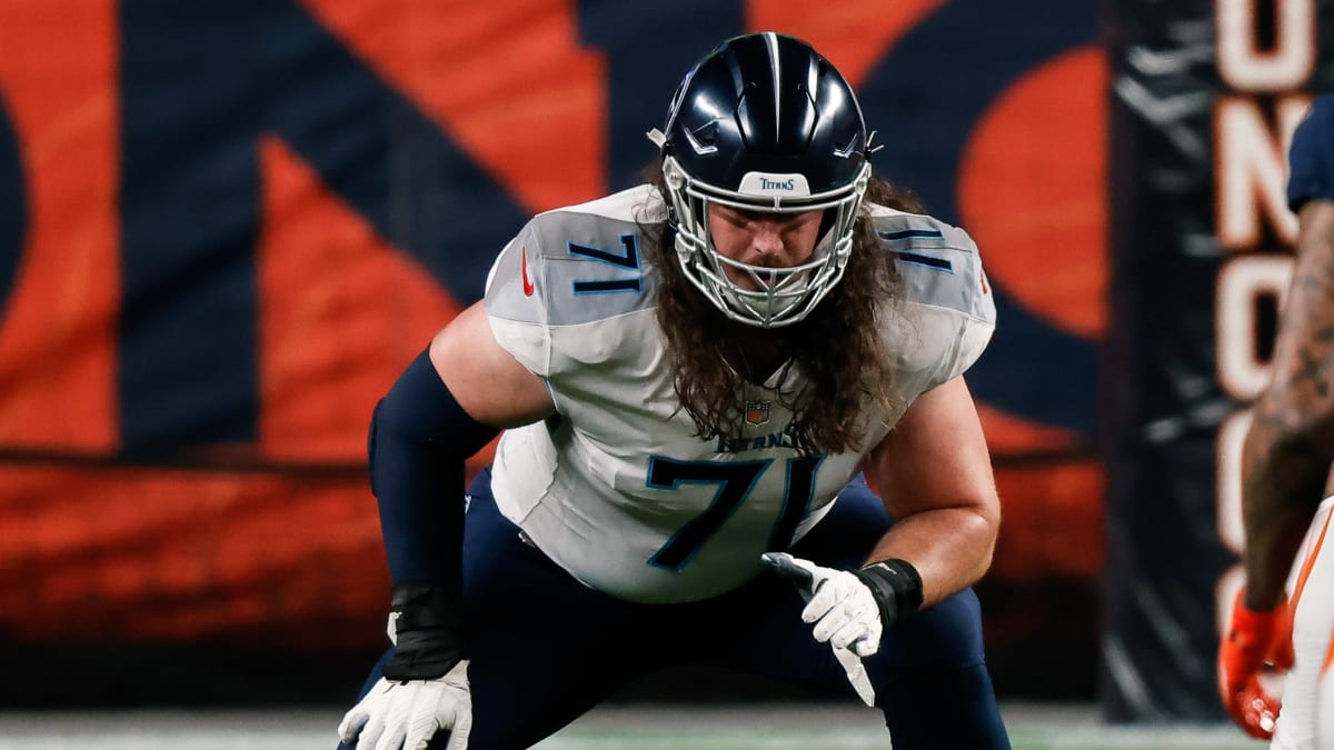 Green Bay Packers tackle Dennis Kelly blocks against the Detroit Lions gets  set during an NFL football game, Sunday, Jan. 9, 2022, in Detroit. (AP  Photo/Rick Osentoski Stock Photo - Alamy