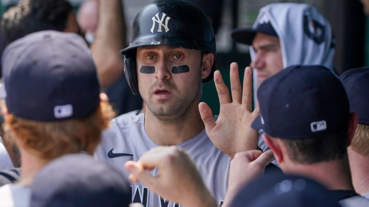 Yankees drop struggling Joey Gallo to No. 9 hole