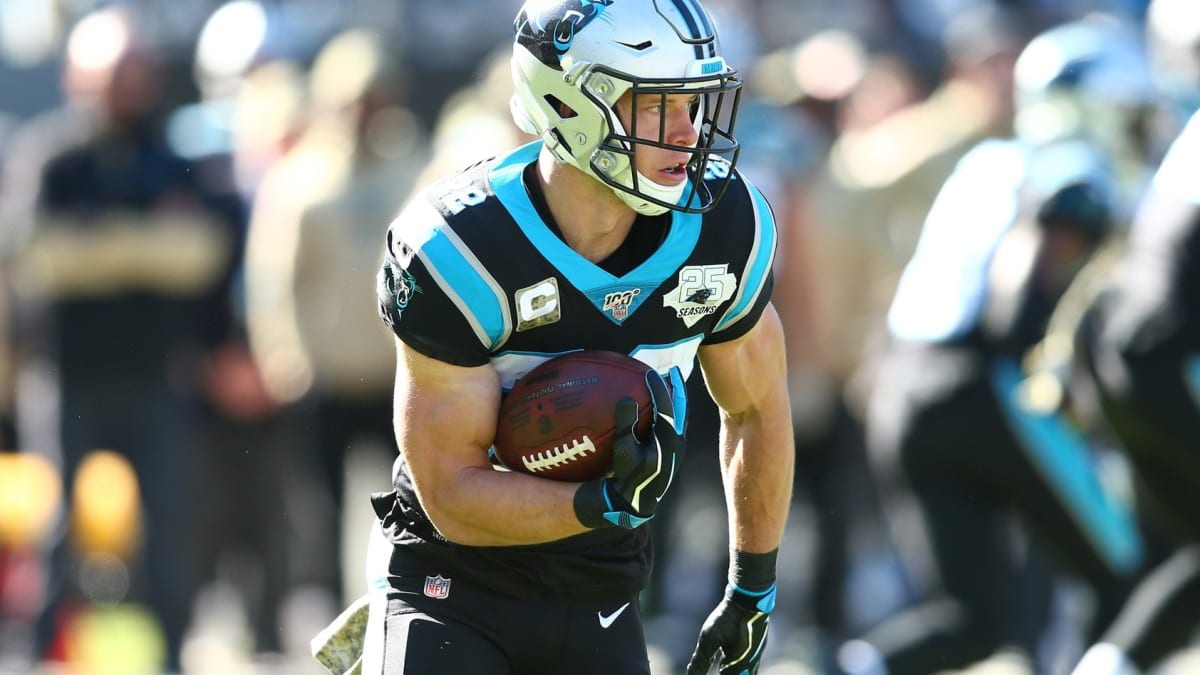 Panthers running back Christian McCaffrey checks in at No. 6 in the NFL  Network's Top 100 of 2020! He was No. 42 last year.