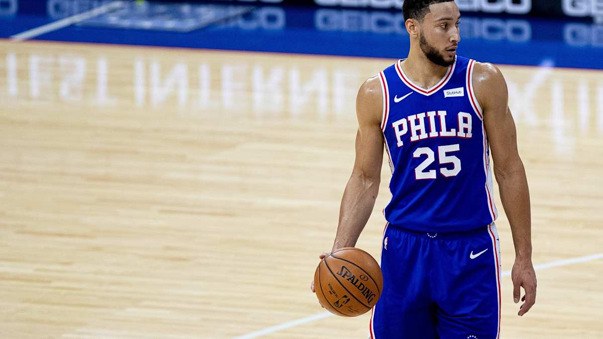 NBA Fans React To Ben Simmons Airballing Midrange Fadeaway Against 76ers:  Summer Workout Videos Tricked Folks Again