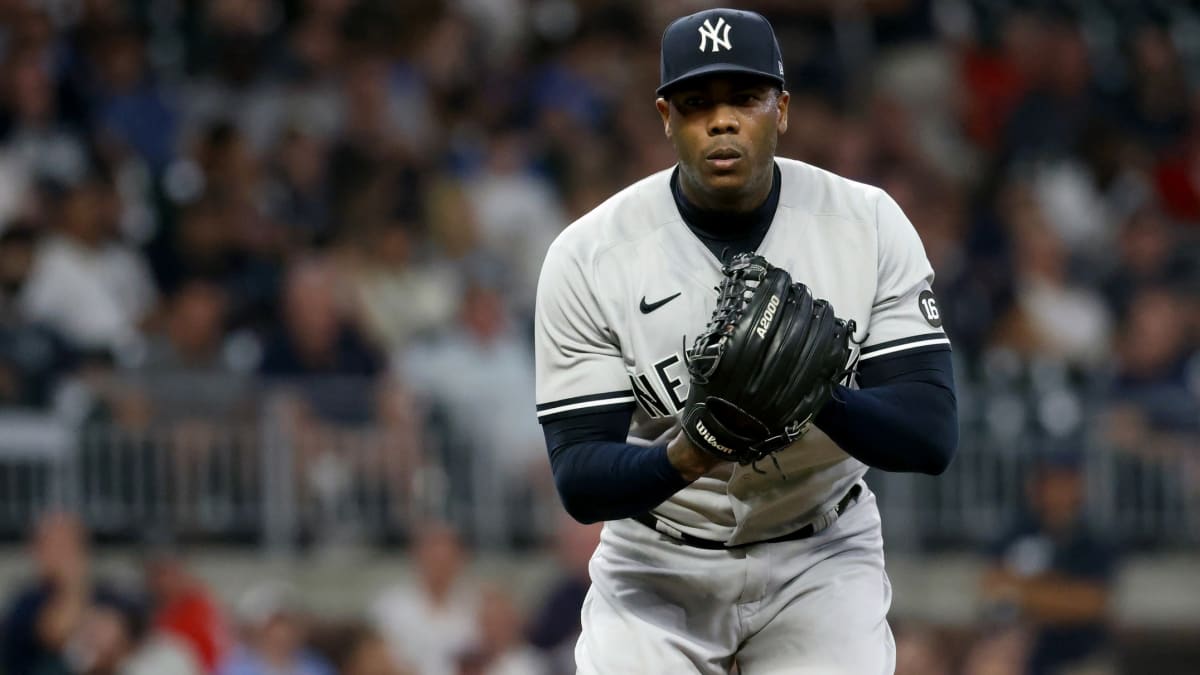 Aroldis Chapman closes out Yankees sweep, answers to 'Mother