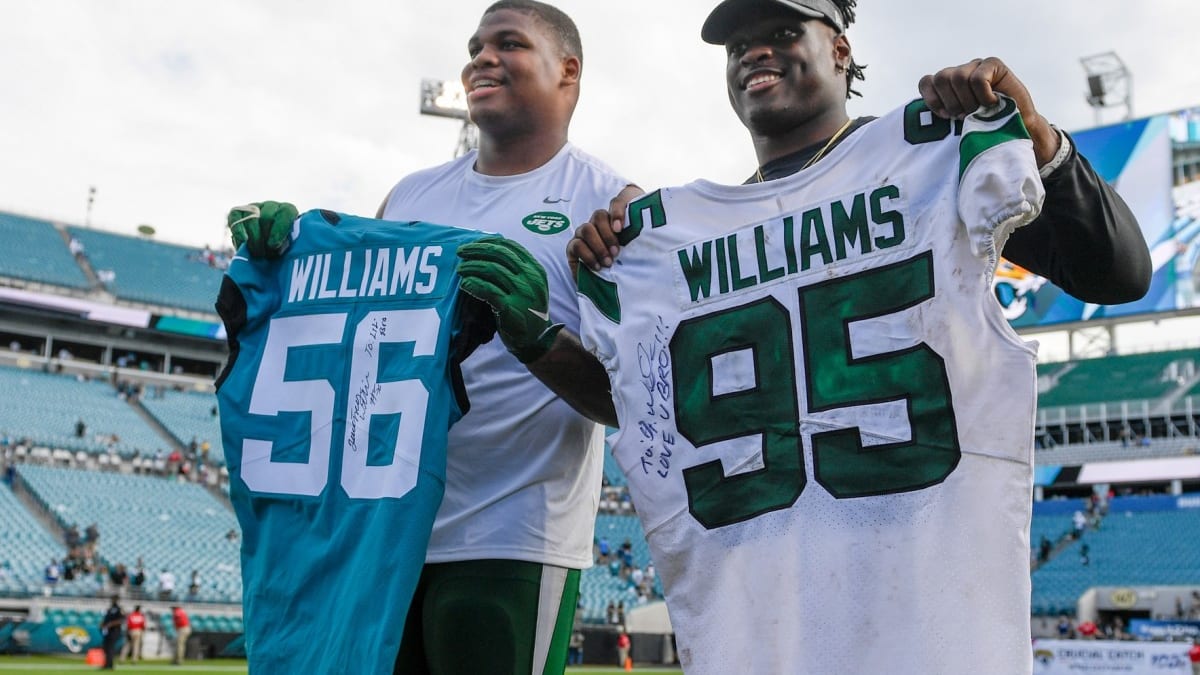 Jets' Quincy Williams addresses brother's absence, leadership role