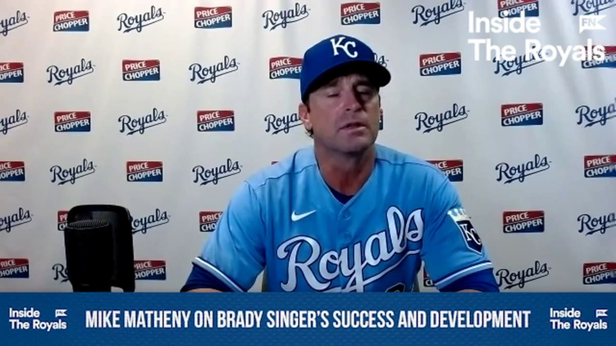 KC Royals' Mike Matheny: RHP Brady Singer Is a 'Completely Different  Pitcher' - Sports Illustrated Kansas City Royals News, Analysis and More