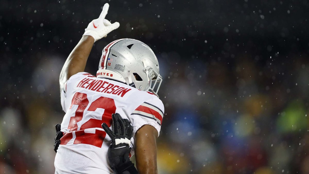 TreVeyon Henderson turns on the jets for Ohio State score: Social