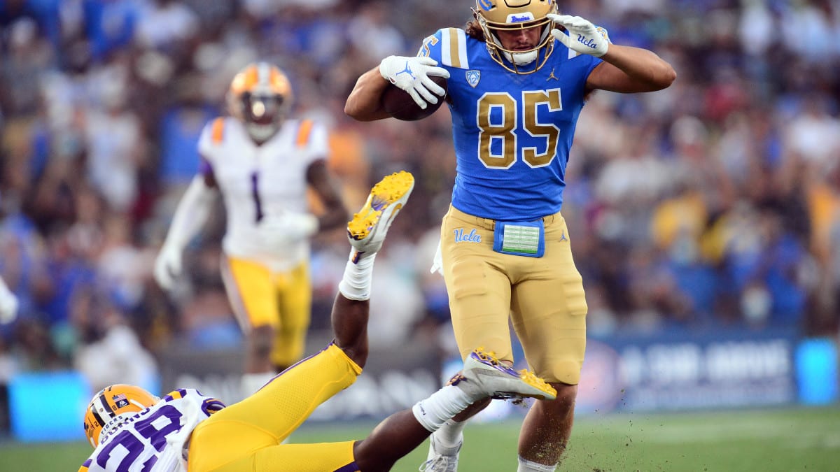 NFL Draft Profile: Greg Dulcich, Tight End, UCLA Bruins - Visit NFL Draft  on Sports Illustrated, the latest news coverage, with rankings for NFL Draft  prospects, College Football, Dynasty and Devy Fantasy