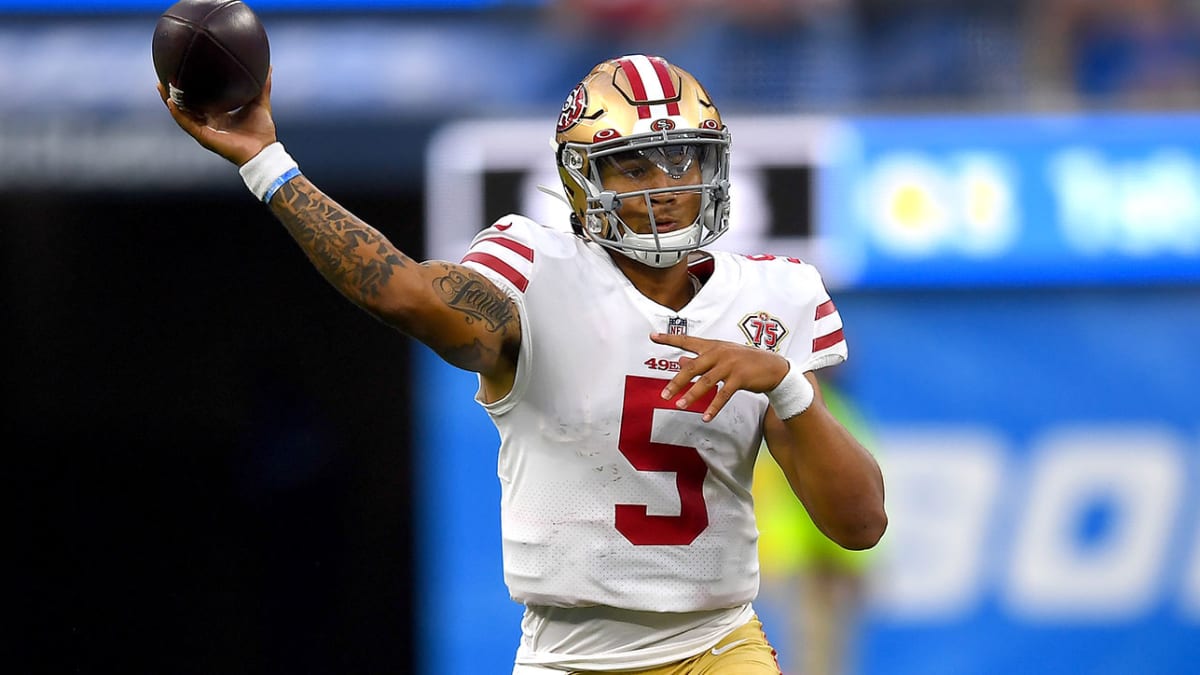 49ers QB Trey Lance's strong take on a promising WR