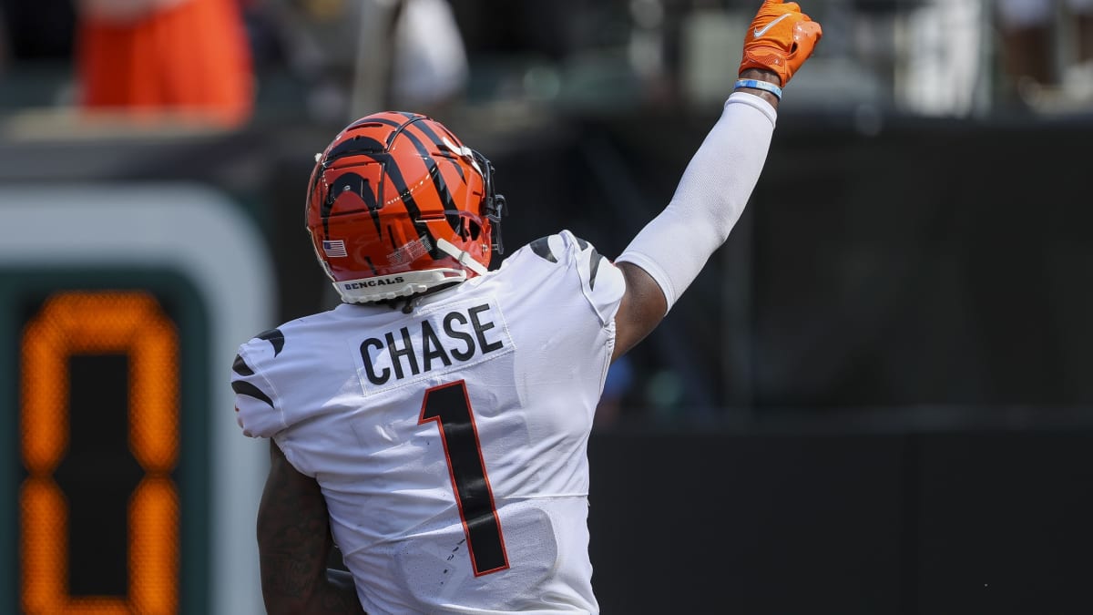 Ja'Marr Chase's 50-yard TD catch caps big half for Bengals' rookie