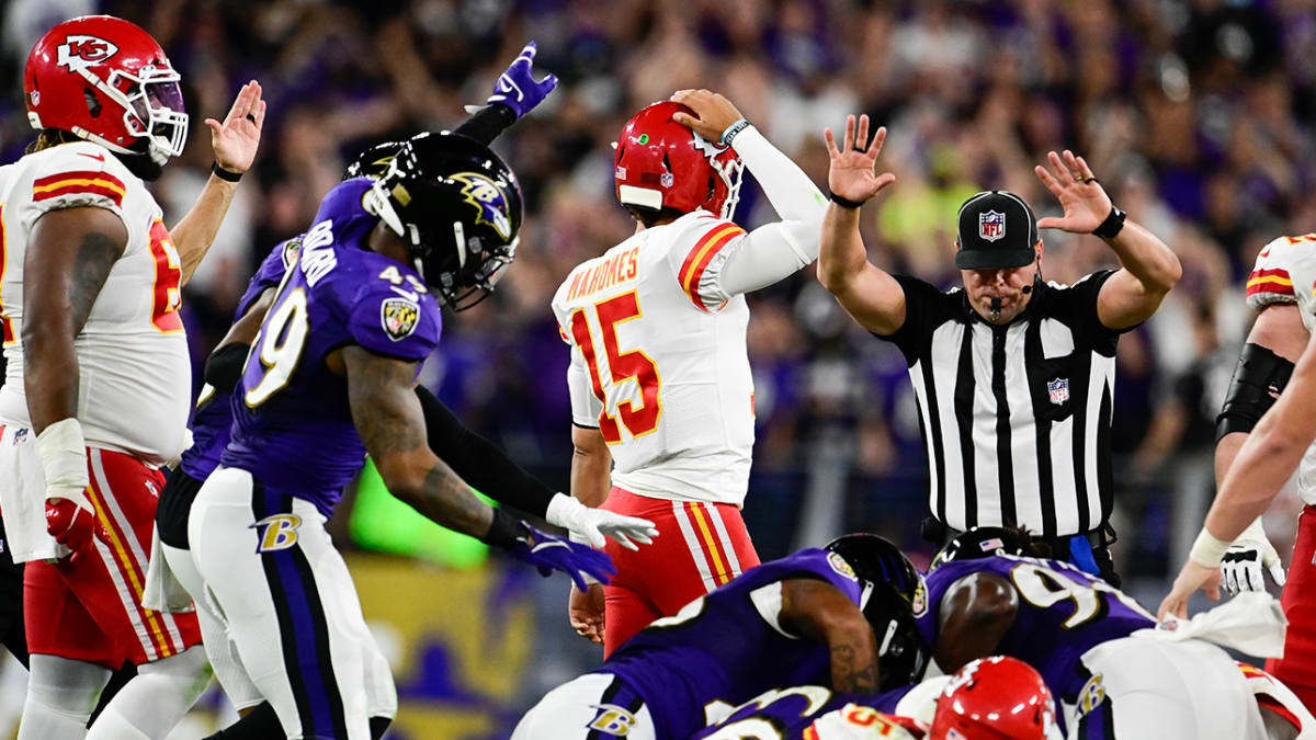 Ravens beat Chiefs after Lamar Jackson fourth-down conversion - Sports  Illustrated