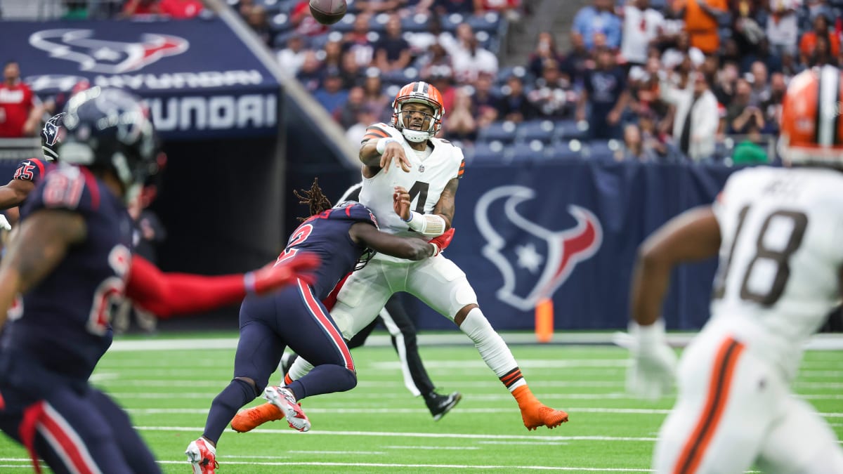 The Browns travel to Houston to face the 1-9 Texans