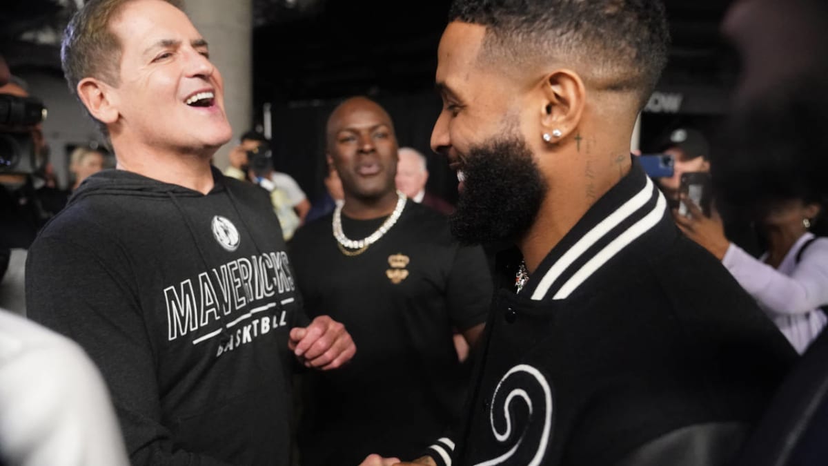 Odell Beckham Jr. Visit: Mavs' Luka Doncic, Mark Cuban, Dez Bryant