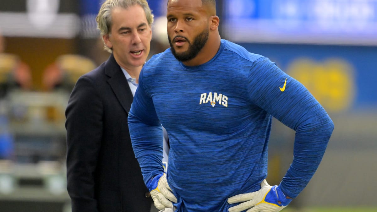 Rams' Aaron Donald 'Questionable' To Return After Rib Injury – OutKick