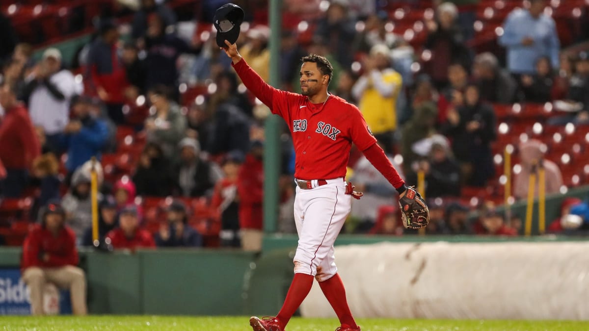 Xander Bogaerts' sliding stop, 04/25/2023