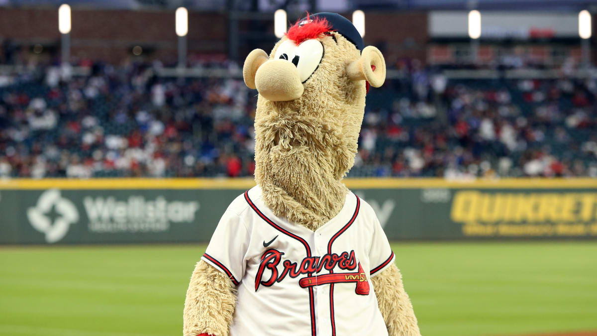 Braves Mascot Sends Youth Football Player Flying During Halftime