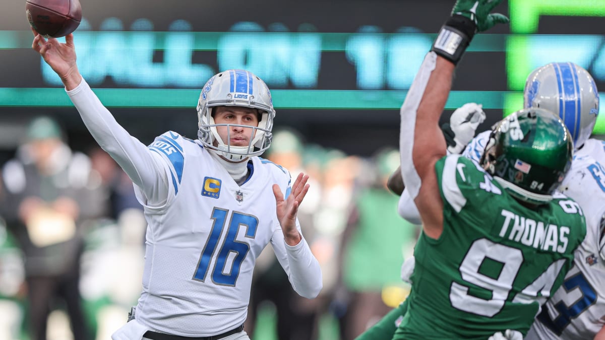 The Lions' defense showed zero respect for NY Jets' passing game