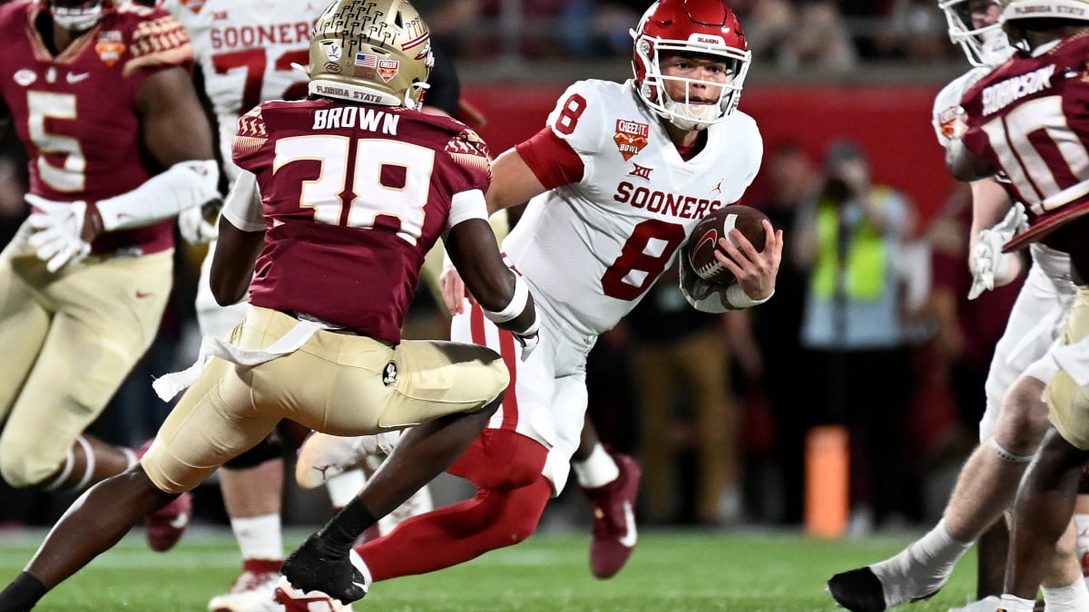 Oklahoma Hangs in But Can't Finish in Cheez-It Bowl Loss to