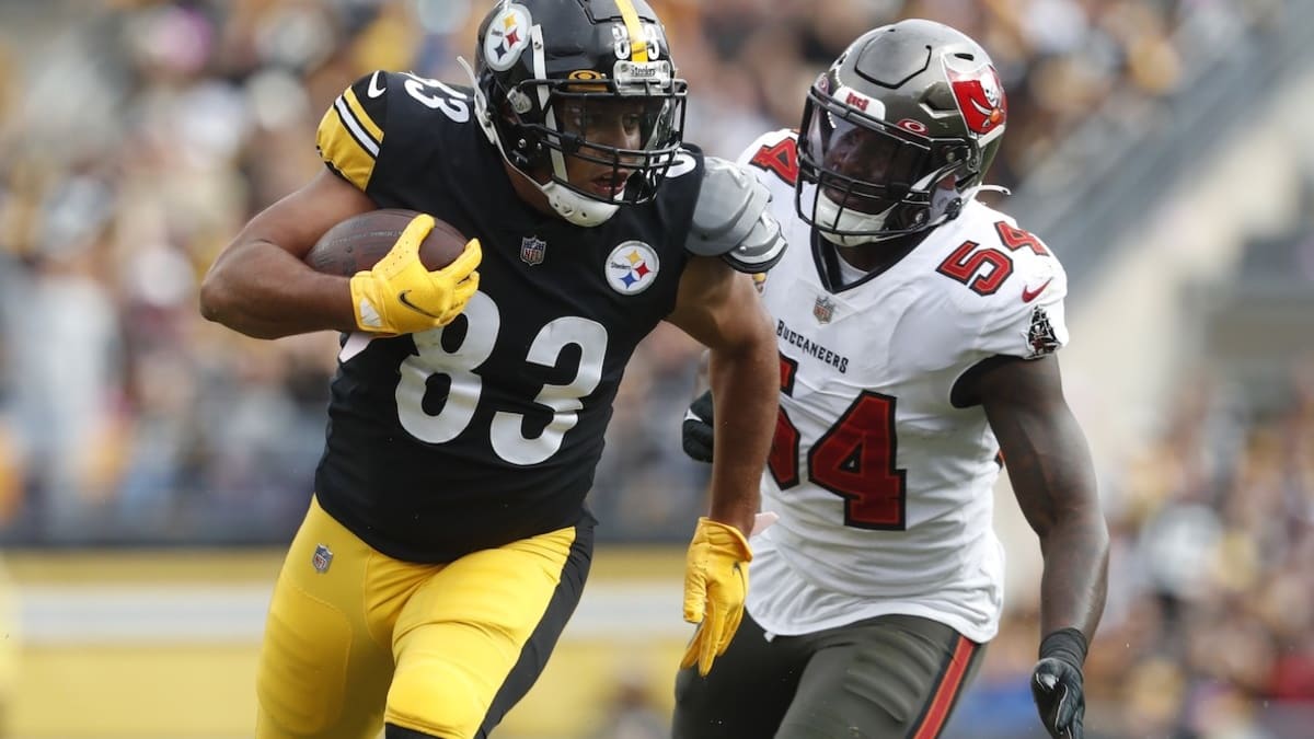 Pittsburgh Steelers tight end Zach Gentry (83) during an NFL