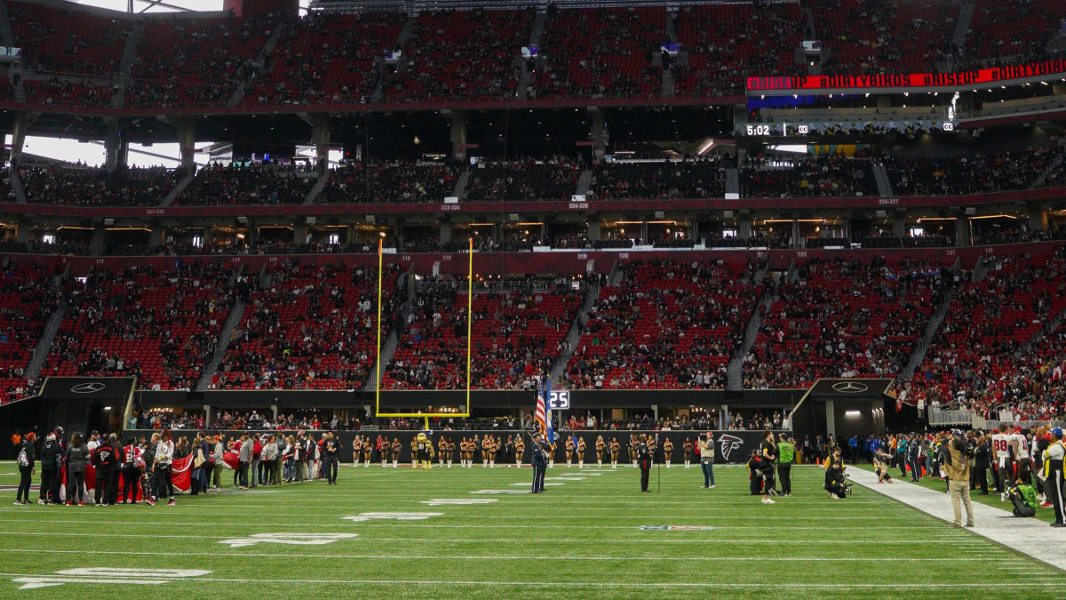 Section 227 at Mercedes-Benz Stadium 