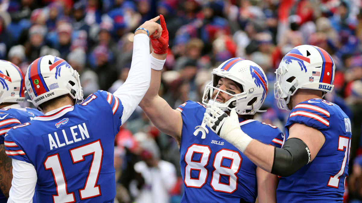 Elias Sports Bureau on X: The Buffalo Bills' Dawson Knox caught two  touchdowns in the first quarter tonight. He is the first player with 2+  receiving touchdowns in the first quarter of