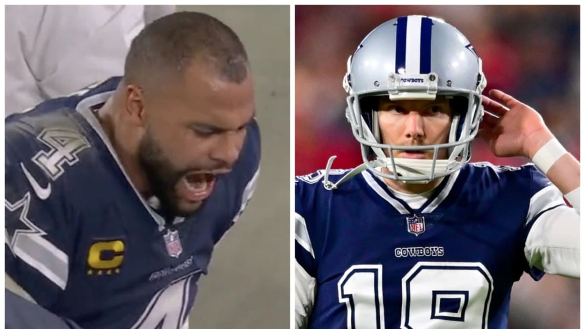 Cowboys' Dak Prescott Slams Helmet After Brett Maher's 3rd of 4