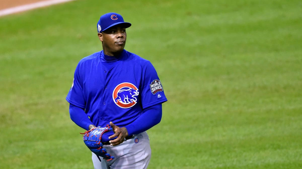 The Cubs played the song Smack My B***h Up for Aroldis Chapman