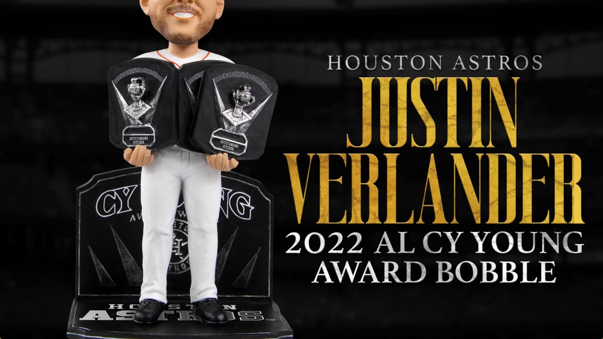 Justin Verlander Houston Astros Navy Blue Uniform 2022 World Series  Champions Ornament