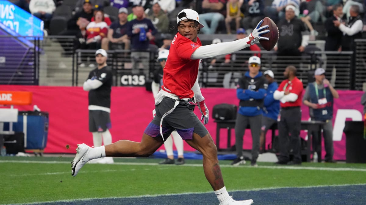 WATCH: Ja'Marr Chase scores go-ahead touchdown in Pro Bowl flag football  game