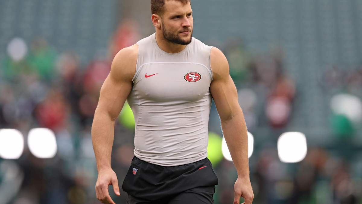 jockgeardc on X: Y'all seemed to enjoy Nick Bosa man spreading those white  pants for you yesterday. How about some views of the rear… 