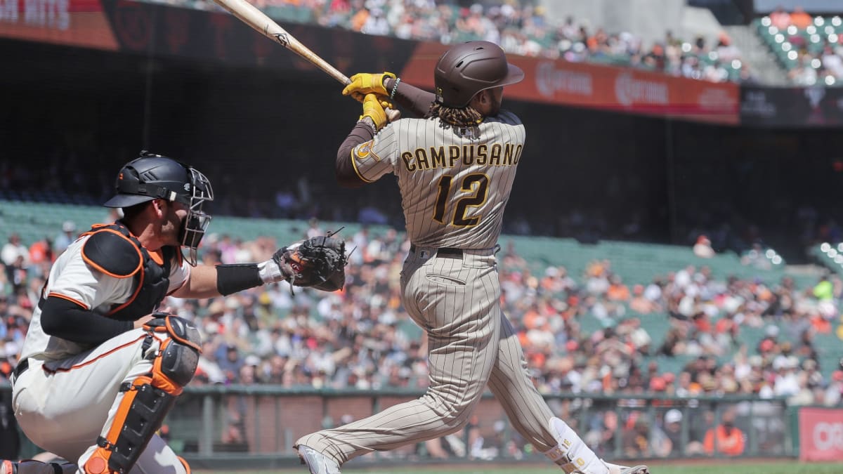 Luis Campusano 1st Home Run of Spring Training!!!! 3/19/22 