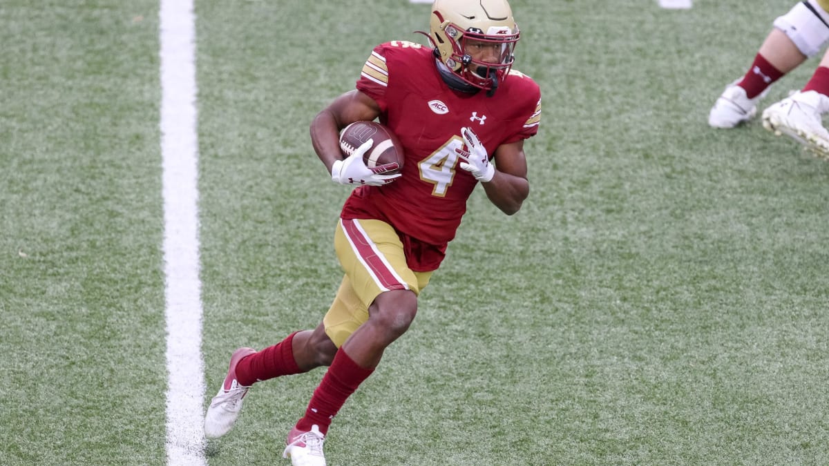 Boston College WR Zay Flowers reportedly visiting Ravens