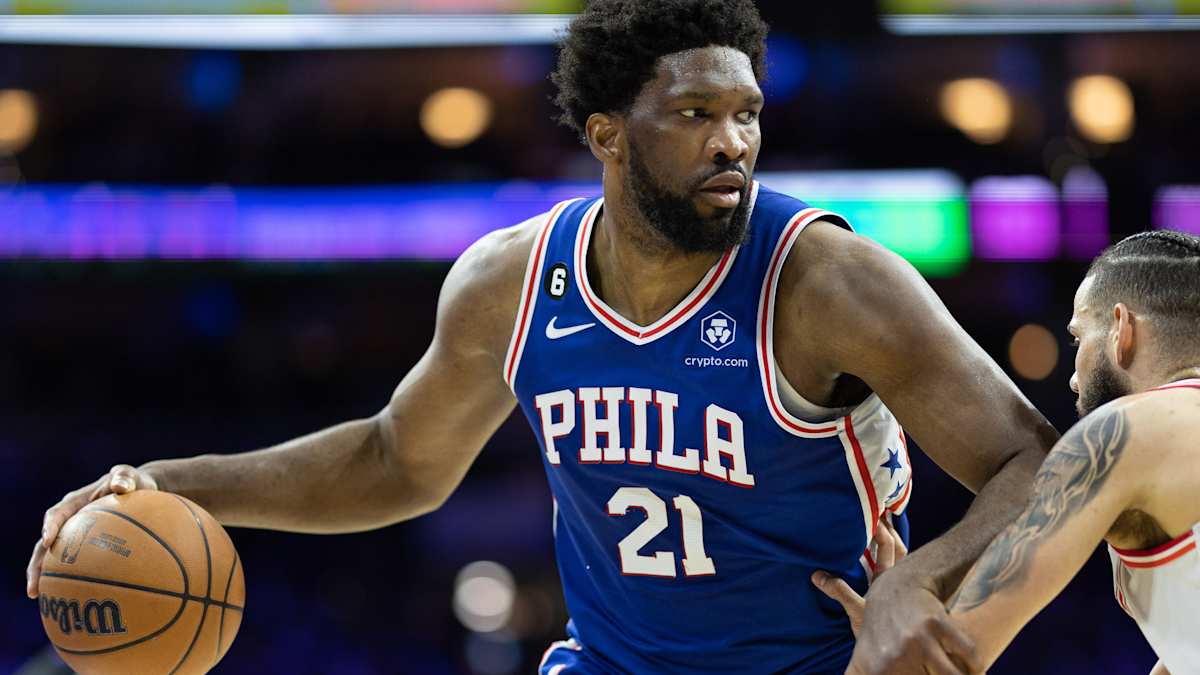 NBA MVP odds: 76ers' Joel Embiid powers his way up the board, in two-man  race with Nikola Jokic