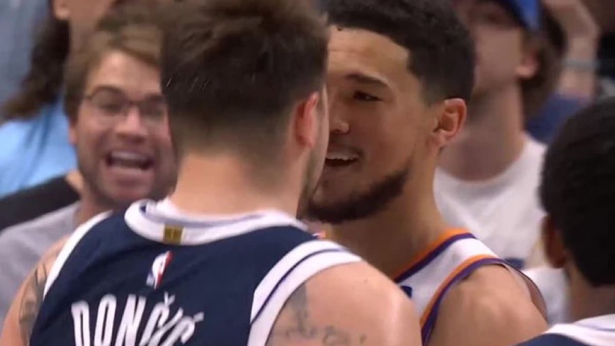 Shut the F*** Up!' Luka Doncic vs. Devin Booker; Benches Clear in Dallas Mavs  Loss to Suns - Sports Illustrated Dallas Mavericks News, Analysis and More